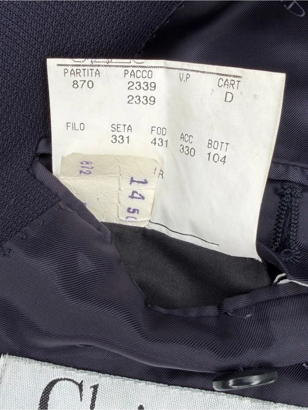 Dior item details